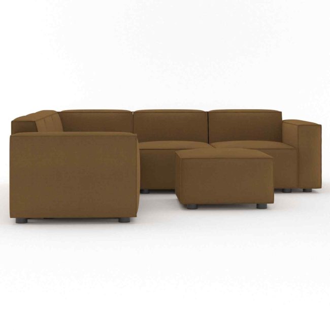 Monaco Corner Sofa & Ottoman - Image 3